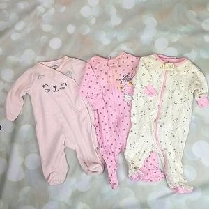 Baby Girl Footies Bundle